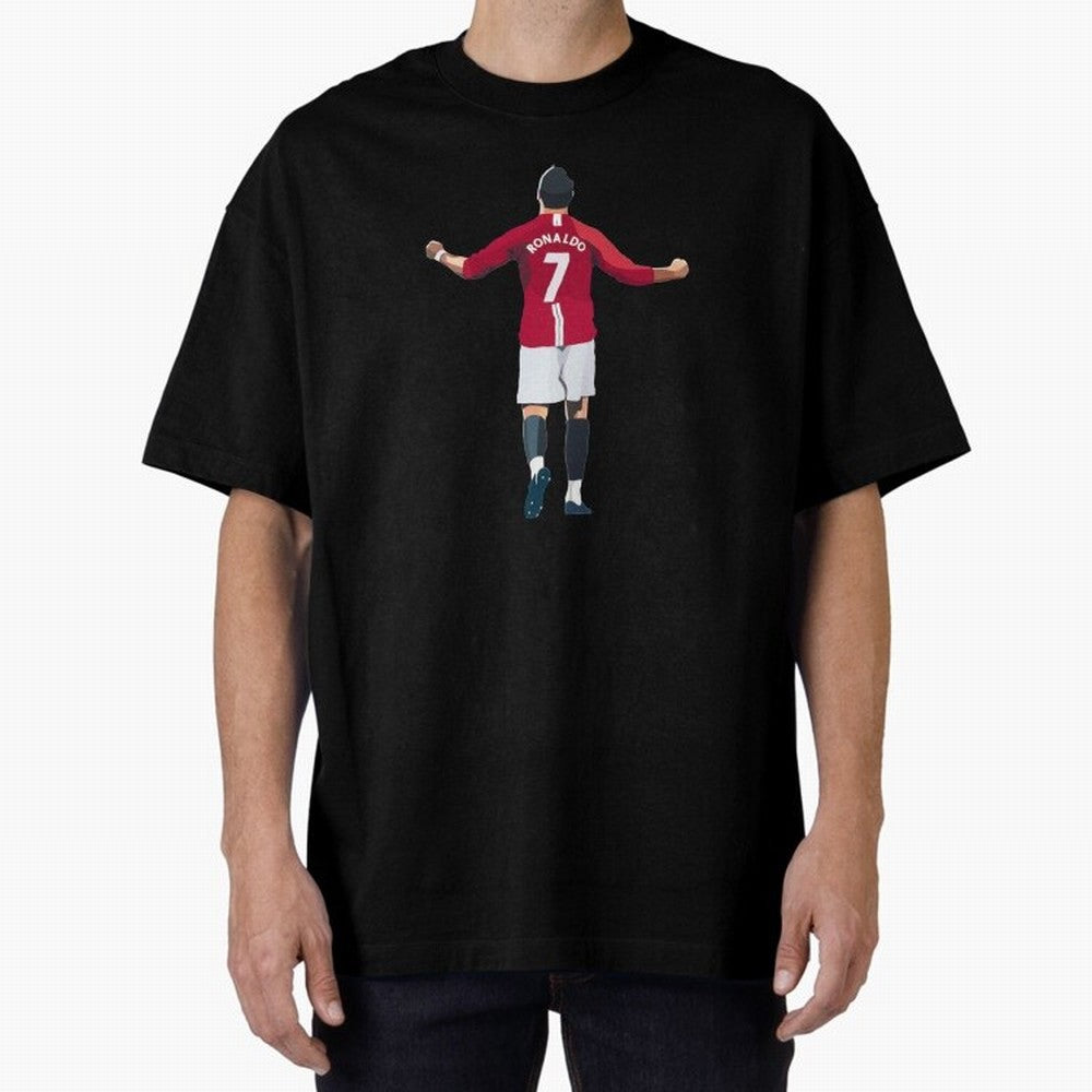 Legend Cristiano Ronaldo Oversized T-Shirt Showcase FIFA World Cup 2026 Group Stage Spirit, with Argentina, CR7 and Messi, Stadium Chants, National Pride, Trophy Dreams and Unforgettable Football Memories; Perfect for Supporters Who Want Bold