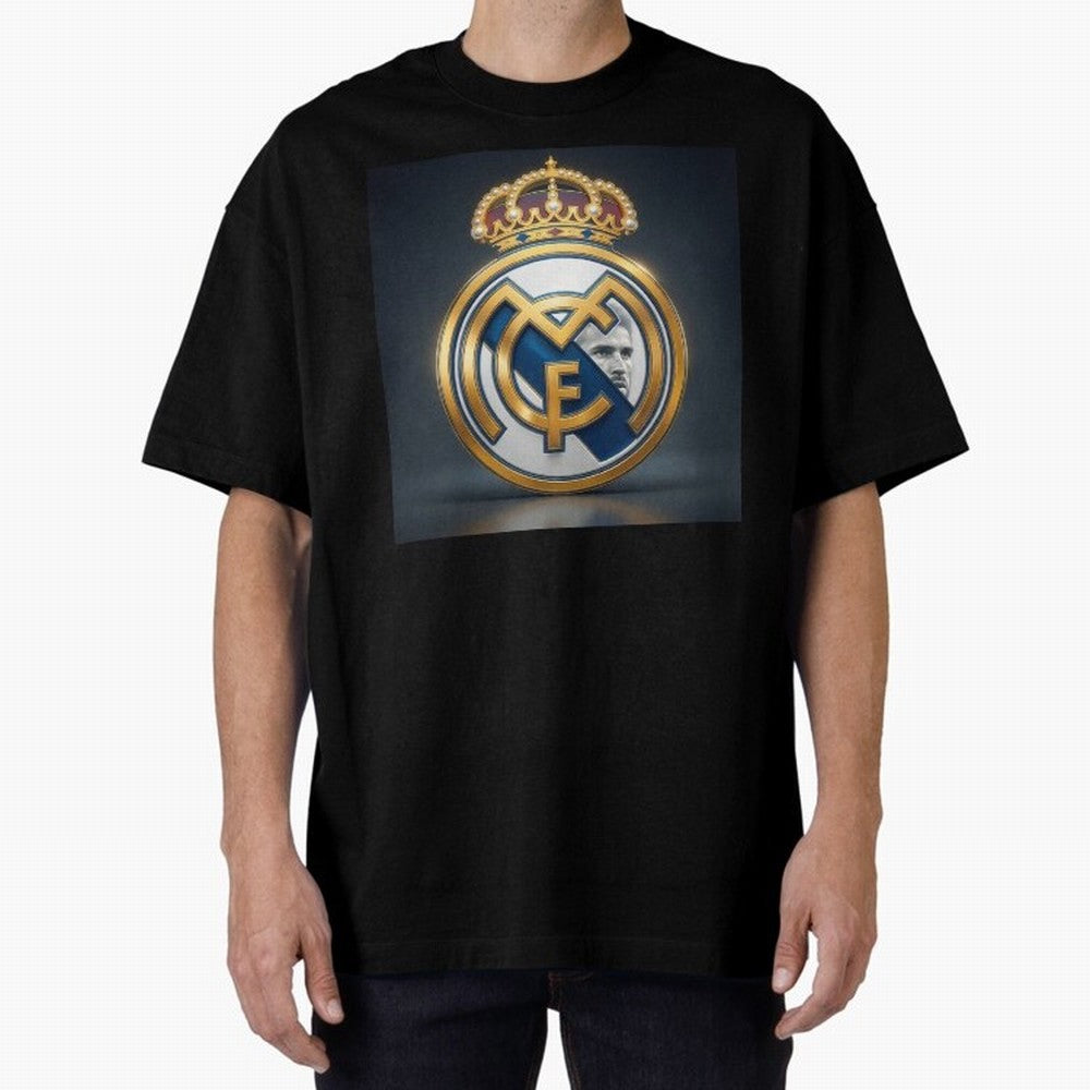 Figuras Madridistas Oversized T-Shirt Celebrate the Stars of FIFA World Cup 2026 Group Stage Spirit, Driven by Netherlands, CR7, Tournament Hype, Historic Matchups, Family Viewing Parties and Global Sports Pride; Great for Supporters Who Love