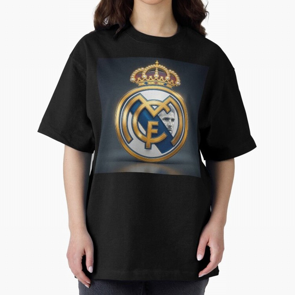Figuras Madridistas Oversized T-Shirt Celebrate the Stars of FIFA World Cup 2026 Group Stage Spirit, Driven by Netherlands, CR7, Tournament Hype, Historic Matchups, Family Viewing Parties and Global Sports Pride; Great for Supporters Who Love