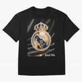 Gold Madrid Real Oversized T-Shirt Bring Legendary Rivalry Energy to FIFA World Cup 2026 Group Stage for Fans of Messi and Argentina, France and Brazil, Bringing Vintage Soccer Flavor, Modern Football Stars, National Flags and Final Night Emotion;
