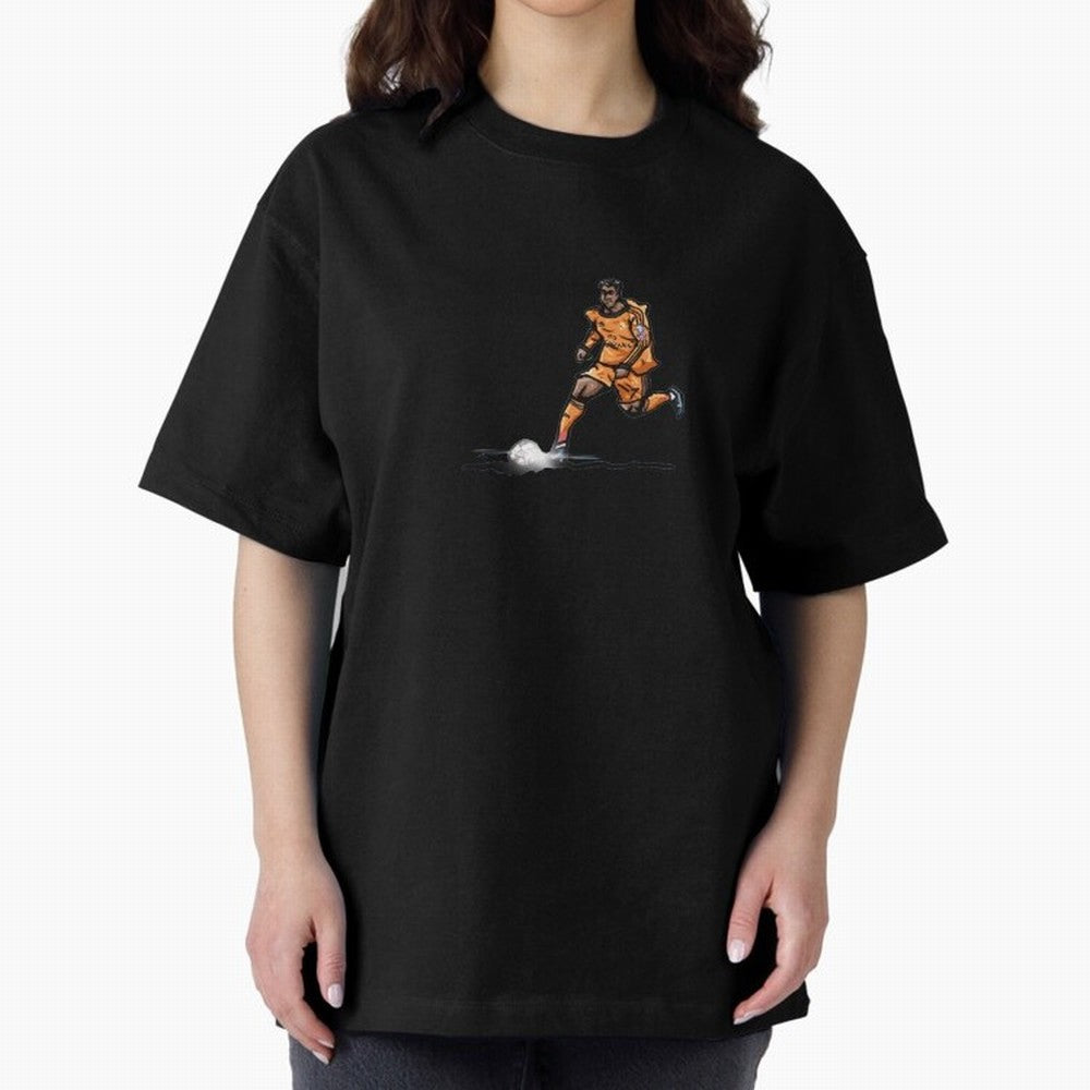 Cristiano Ronaldo Oversized T-Shirt Represent Football Lovers during FIFA World Cup 2026 for Fans of CR7 and Brazil, Portugal and Argentina, Bringing Sports Nostalgia, International Competition, Famous Players and Unforgettable Victories; Created