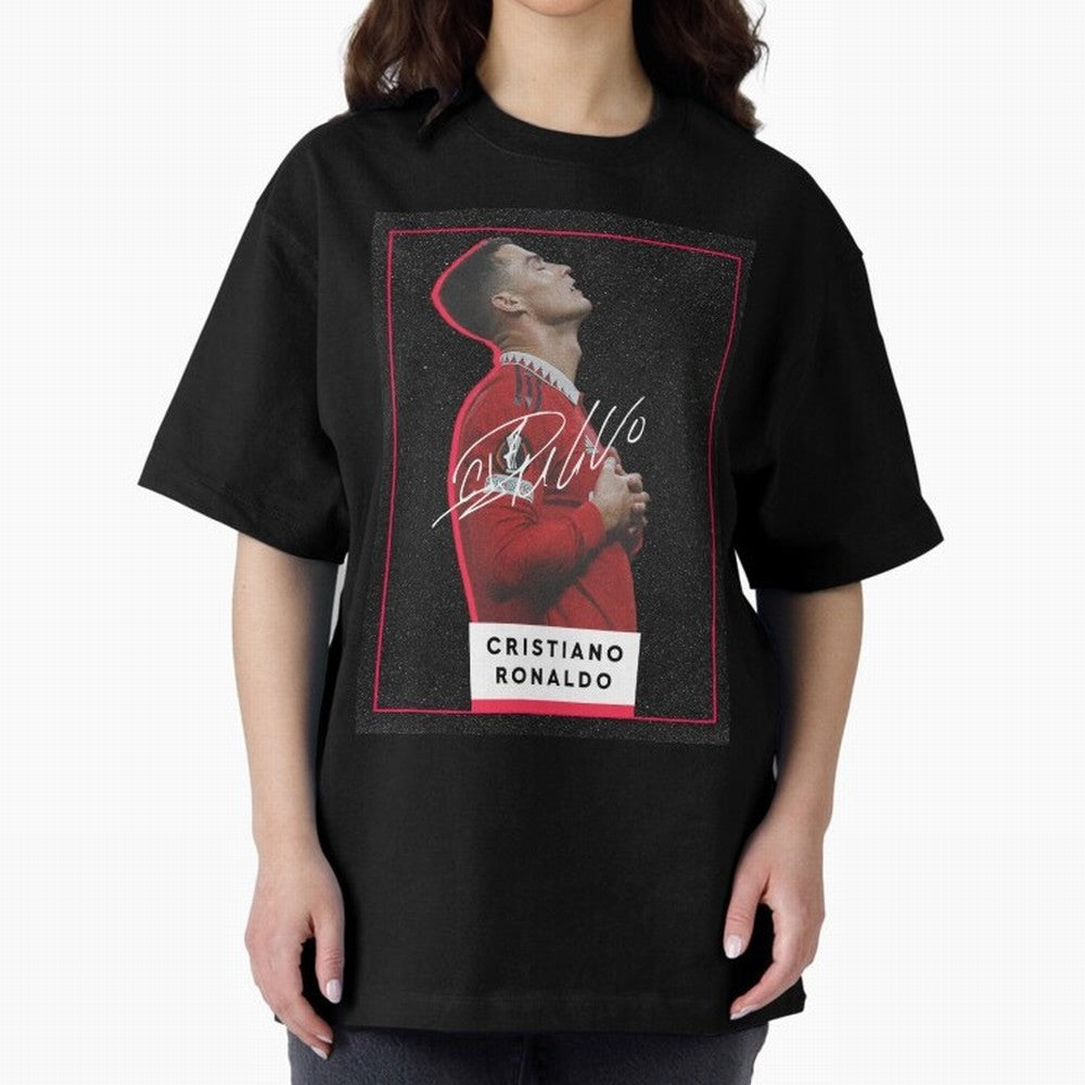 New Celebration Ronaldo Oversized T-Shirt Bring Bold Fan Energy to FIFA World Cup 2026 Group Stage for Fans of Messi and England, Bringing Tournament Hype, Historic Matchups, Family Viewing Parties and Global Sports Pride; Perfect for Fans,