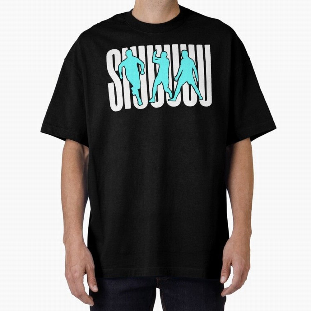 Siuuu Cristiano ronaldo suiii goal Oversized T-Shirt Carry the Colors and Pride of Global Football Passion for FIFA World Cup 2026, Connected to Neymar, Haaland and Cristiano Ronaldo, Argentina, Stadium Chants, National Pride, Trophy Dreams and