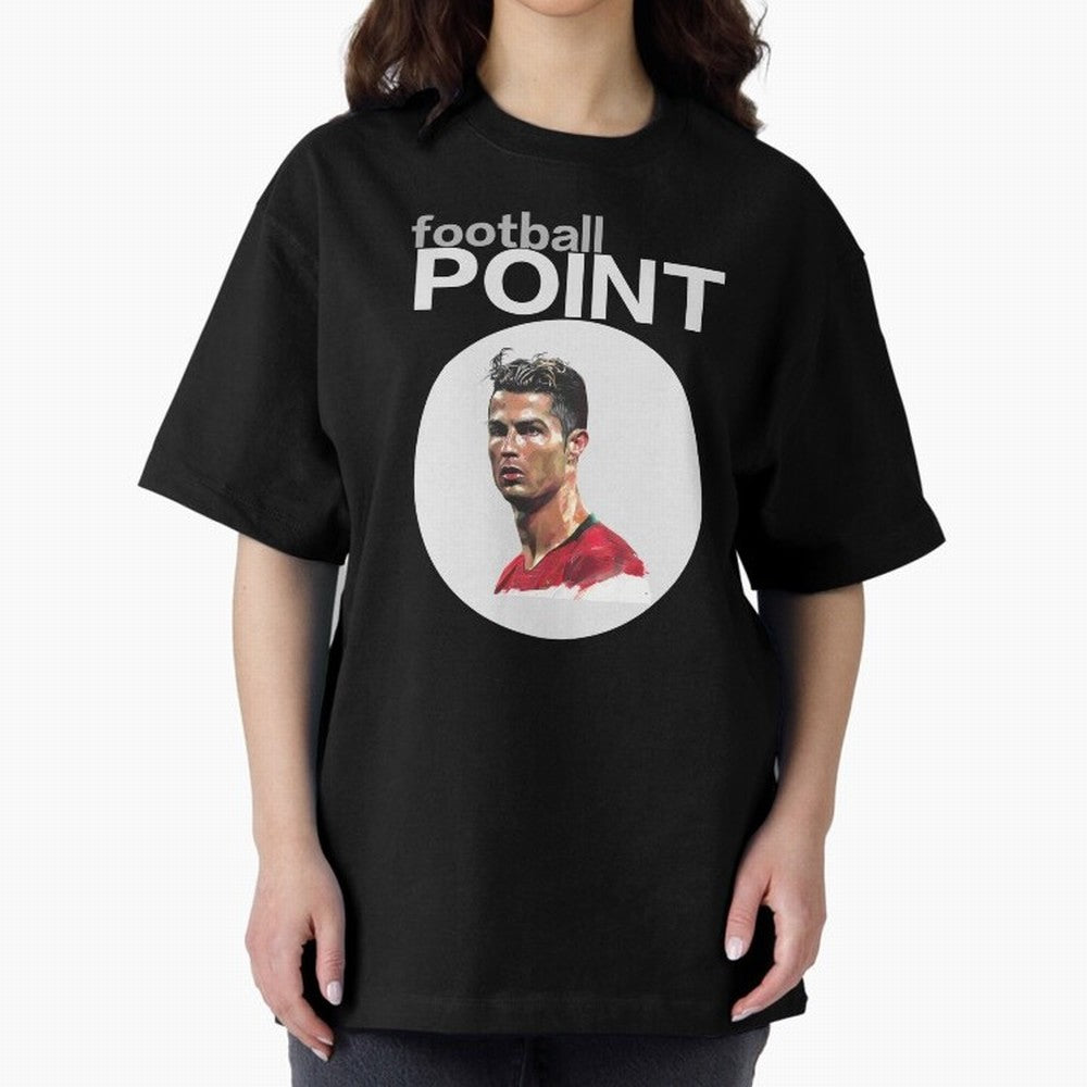 football POINT Oversized T-Shirt Enjoy the Biggest Football Party of FIFA World Cup 2026 Group Stage Made for Haaland, Netherlands Energy, Stadium Memories, Football Loyalty, International Chants and Championship Tradition; Created for Match Day