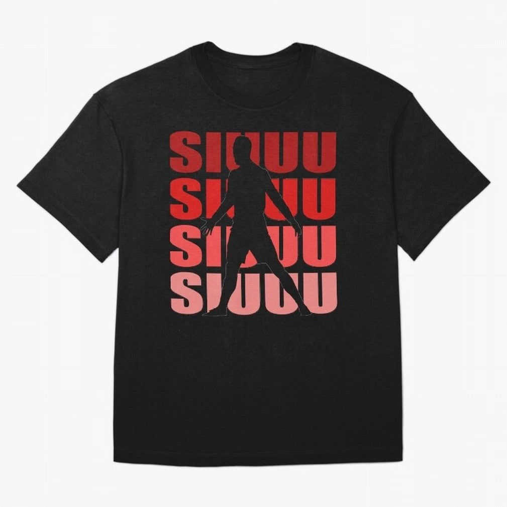 cristiano ronaldo siuuu Oversized T-Shirt Spotlight Global Football Passion for FIFA World Cup 2026 Group Stage, Centered on Messi, CR7 and Mbappe, Portugal, Spain and Germany, Football Festival Excitement, Trophy Ambitions, Country Rivalries and