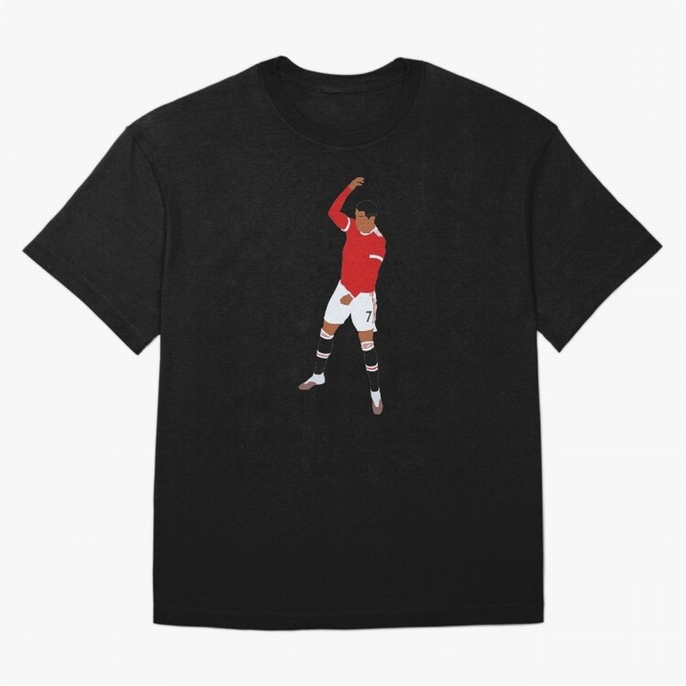 Cristiano Ronaldo Oversized T-Shirt Turn Football Passion into FIFA World Cup 2026 Highlighting Cristiano Ronaldo, France Energy, Game Day Rituals, Football Legends, Country Pride and the Road to the Final; Perfect for Fans, Collectors, Family