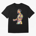 Cr7 Pop Art Oversized T-Shirt Share the Excitement of FIFA World Cup 2026 Group Stage for Fans of Messi and Brazil, Bringing Football Passion, Legendary Performances, Festival Vibes and Supporter Community; Made for Die Hard Supporters, Soccer