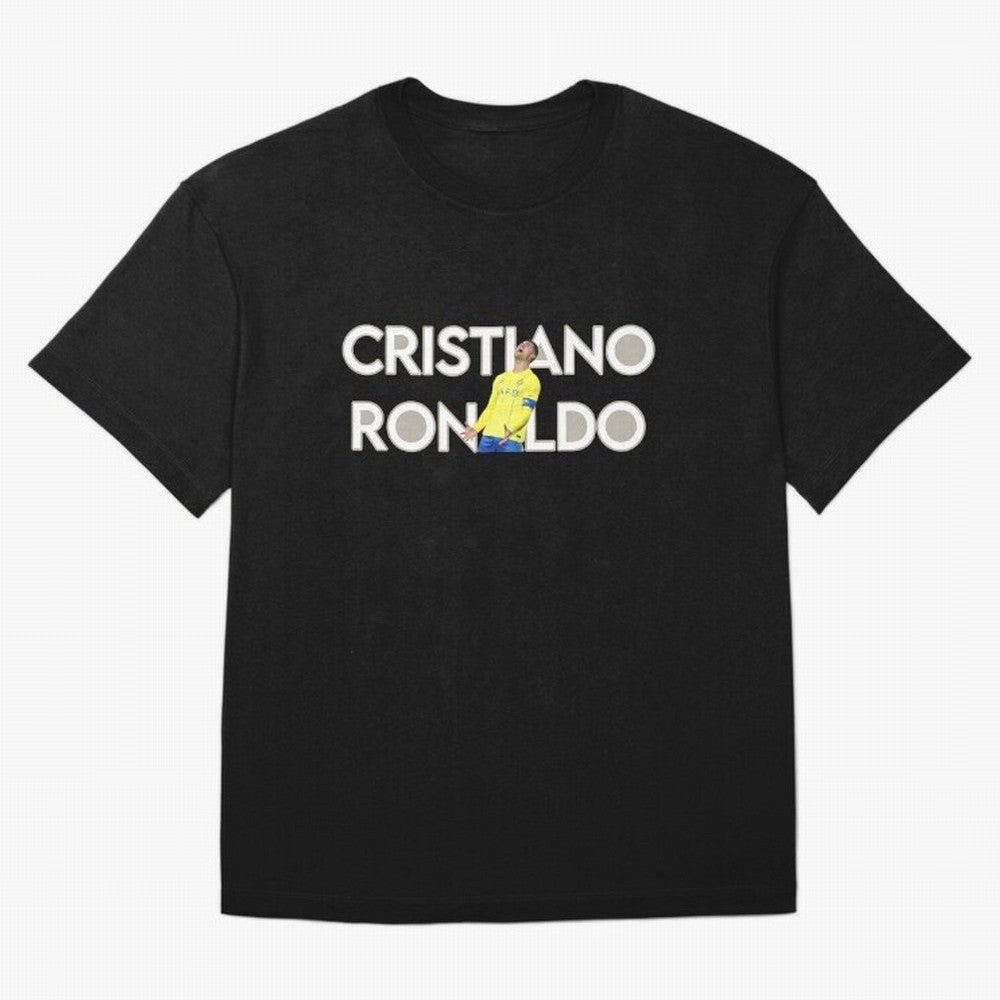 Cristiano Ronaldo Oversized T-Shirt Support FIFA World Cup 2026 USA Canada Mexico Spirit, Filled with France and Portugal, CR7, Global Supporter Spirit, Legendary Goals, National Colors and Tournament Celebration; Perfect for Supporters Who Want