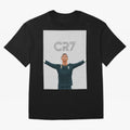 Cristiano Ronaldo CR7 Juventus T-shirt Design Oversized T-Shirt Share the Excitement of Global Football Passion for FIFA World Cup 2026 Group Stage, with Haaland and Mbappe, Spain and Netherlands, Champion Mindset, Group Stage Buzz, Knockout