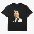 Cristiano Ronaldo Cristiano Ronaldo CR7 Oversized T-Shirt Represent Football Lovers during FIFA World Cup 2026 for Fans of CR7 and Brazil, Portugal and Argentina, Bringing Sports Nostalgia, International Competition, Famous Players and