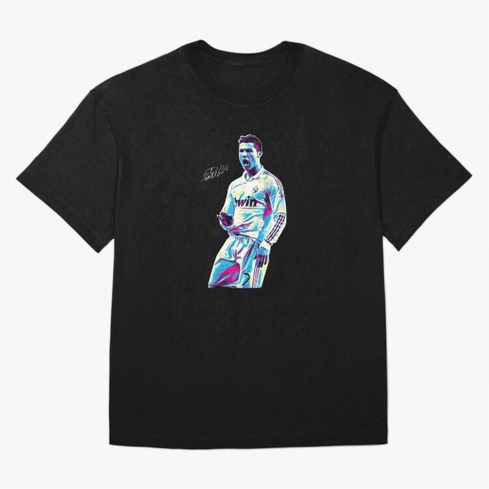 Cristiano Ronaldo Oversized T-Shirt Feel the FIFA World Cup 2026 Group Stage Journey through Mbappe Highlights, Portugal, Spain and Germany Pride, Stadium Chants, National Pride, Trophy Dreams and Unforgettable Football Memories; Perfect for Fans,