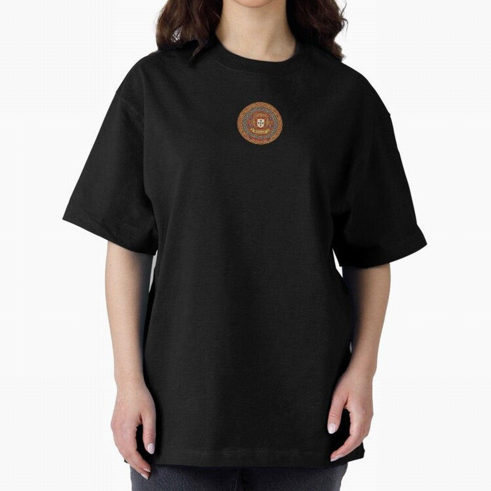 Portugal ¡ª The Navigators¡¯ Crimson Cross Oversized T-Shirt Relive the Noise and Pride of FIFA World Cup 2026 for Fans of Messi, Neymar and Mbappe and Brazil, Bringing Tournament Hype, Historic Matchups, Family Viewing Parties and Global Sports