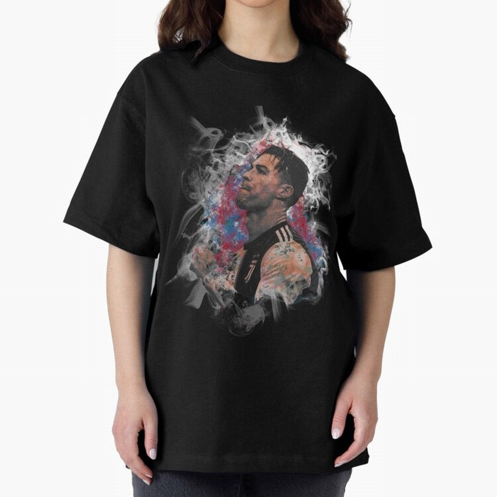 Cristiano Ronaldo pop art painting of ronaldo Oversized T-Shirt Turn Up for FIFA World Cup 2026 for Fans of Messi and Cristiano Ronaldo and England, Bringing Football Passion, Legendary Performances, Festival Vibes and Supporter Community; Ideal