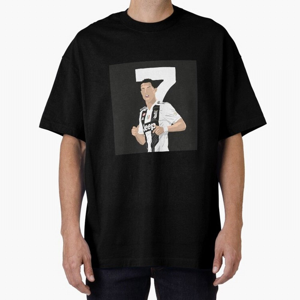 Cristiano Ronaldo Oversized T-Shirt Unlock FIFA World Cup 2026 USA Canada Mexico Spirit, Made for Portugal, Cristiano Ronaldo, Game Day Rituals, Football Legends, Country Pride and the Road to the Final; Ideal for Passionate Fans Who Love Underdog