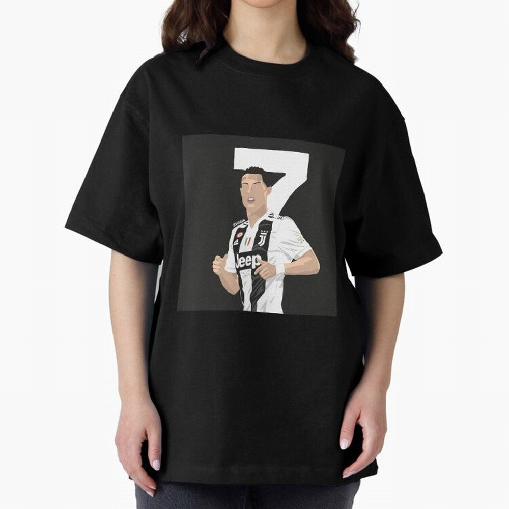 Cristiano Ronaldo Oversized T-Shirt Unlock FIFA World Cup 2026 USA Canada Mexico Spirit, Made for Portugal, Cristiano Ronaldo, Game Day Rituals, Football Legends, Country Pride and the Road to the Final; Ideal for Passionate Fans Who Love Underdog