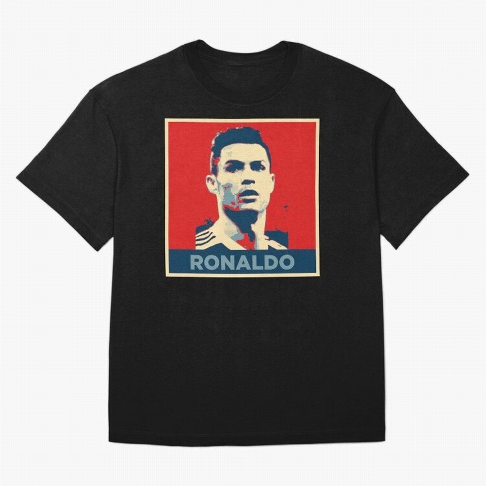 Cristiano Ronaldo Obama Style Oversized T-Shirt Represent Fans Who Live for FIFA World Cup 2026 Centered on Haaland and Mbappe, Argentina and Brazil Energy, Stadium Memories, Football Loyalty, International Chants and Championship Tradition; Made