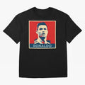 Cristiano Ronaldo Obama Style Oversized T-Shirt Represent Fans Who Live for FIFA World Cup 2026 Centered on Haaland and Mbappe, Argentina and Brazil Energy, Stadium Memories, Football Loyalty, International Chants and Championship Tradition; Made
