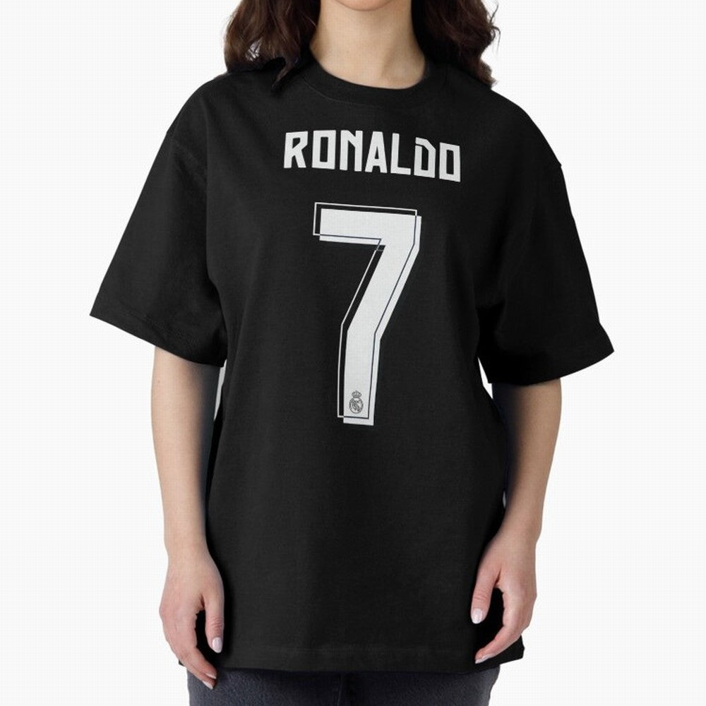 CR7, Cristiano Ronaldo, Cristiano, Ronaldo, oro, portugal, 7, number, dorsal Oversized T-Shirt Feel the Heartbeat of FIFA World Cup 2026 Highlighting Haaland, Spain and Netherlands Energy, Global Supporter Spirit, Legendary Goals, National Colors