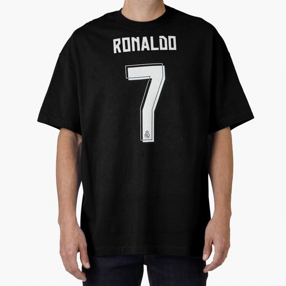 CR7, Cristiano Ronaldo, Cristiano, Ronaldo, oro, portugal, 7, number, dorsal Oversized T-Shirt Feel the Heartbeat of FIFA World Cup 2026 Highlighting Haaland, Spain and Netherlands Energy, Global Supporter Spirit, Legendary Goals, National Colors