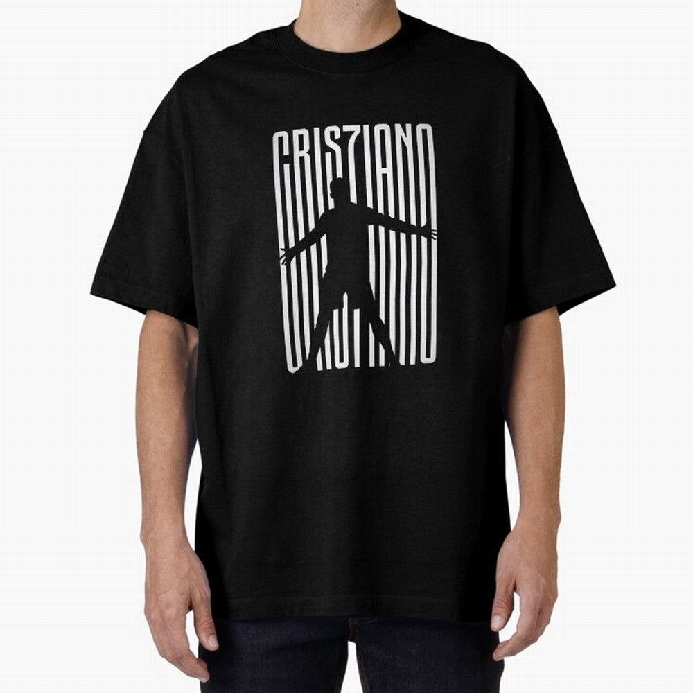 Cristiano Ronaldo designs Oversized T-Shirt Capture FIFA World Cup 2026 USA Canada Mexico Spirit, Featuring Brazil, Cristiano Ronaldo, Haaland and CR7, Championship Spirit, Famous Goals, Roaring Crowds and International Football Unity; Ideal for