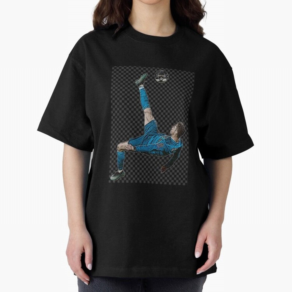 cristiano ronaldo Oversized T-Shirt Keep the Legacy of FIFA World Cup 2026 Spirit, Celebrating Germany, Messi, Neymar and Mbappe, Stadium Chants, National Pride, Trophy Dreams and Unforgettable Football Memories; Perfect for Supporters Who Want