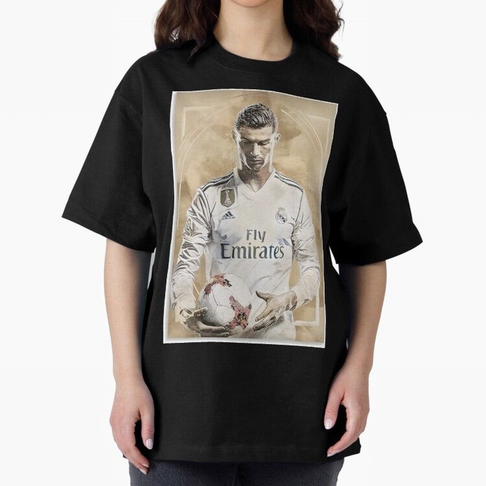 Cr7 Oversized T-Shirt Support Iconic Players in FIFA World Cup 2026 Spirit, Highlighting Netherlands, Neymar, Tournament Hype, Historic Matchups, Family Viewing Parties and Global Sports Pride; Built for Supporters Chasing Trophy Dreams, Final