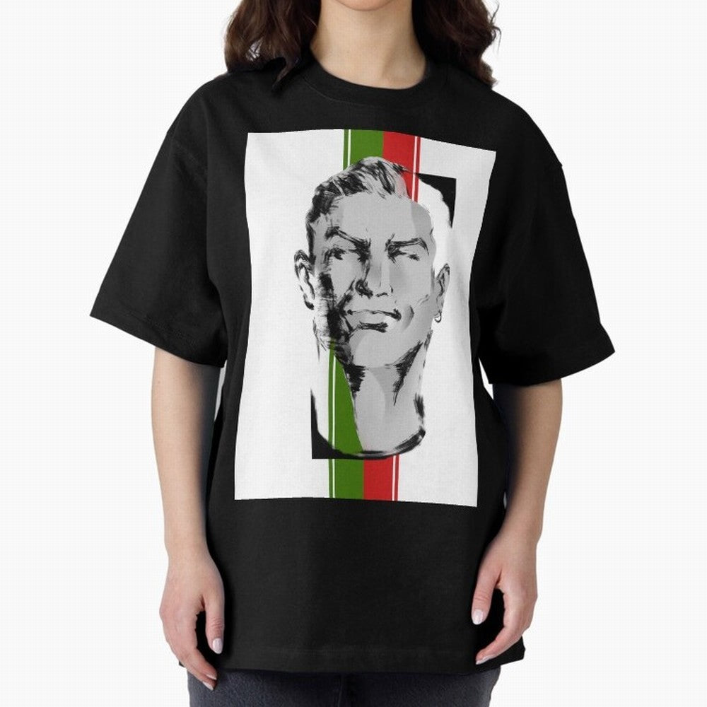 Cristiano Oversized T-Shirt Make Memories around Global Football Passion for FIFA World Cup 2026 USA Canada Mexico, Built around Messi, Neymar and Mbappe, England, France and Netherlands, Football Festival Excitement, Trophy Ambitions, Country
