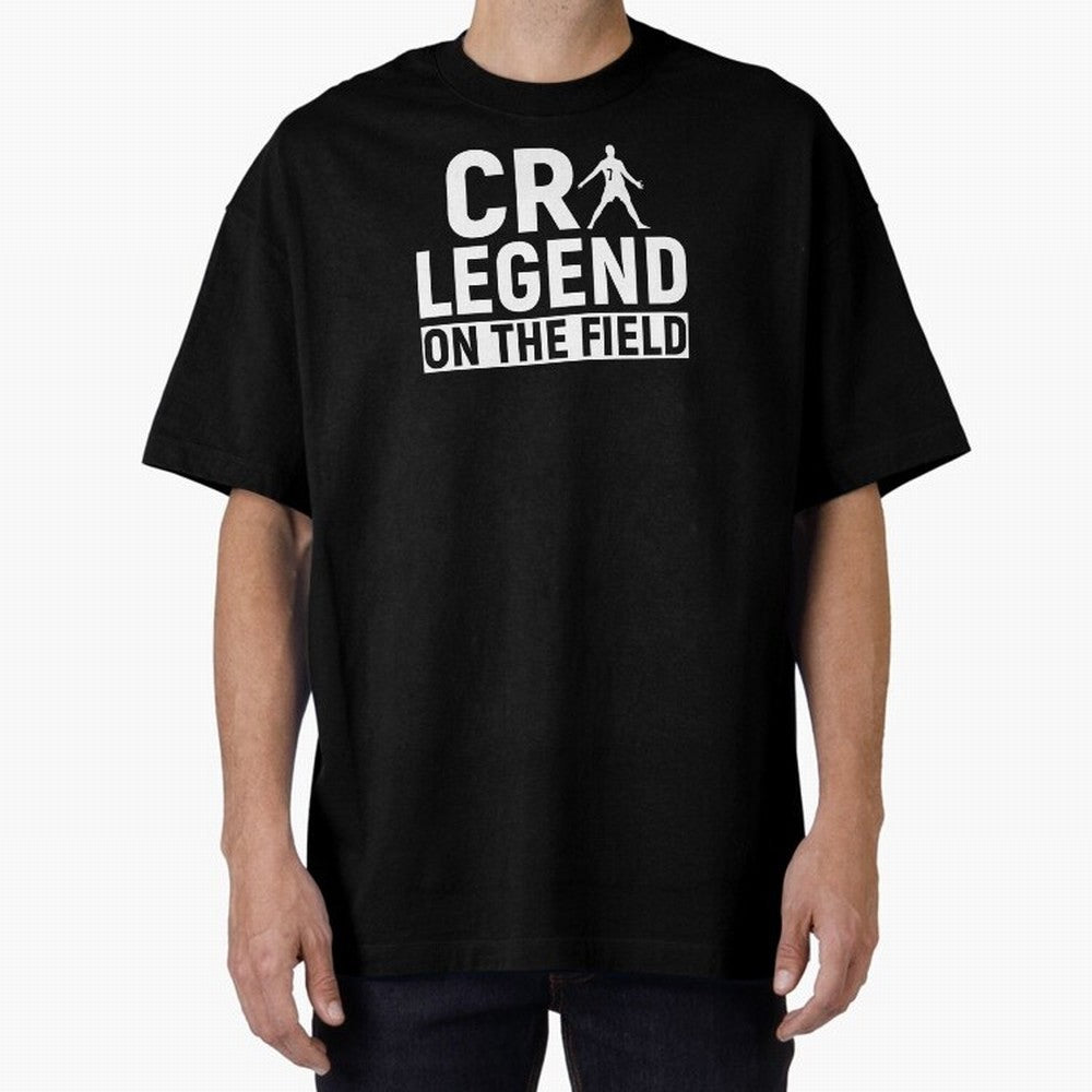 Cr7 Legend On The Field Oversized T-Shirt Carry FIFA World Cup 2026 USA Canada Mexico Made for Messi, Neymar and Mbappe, Argentina Energy, Football History, Final Match Energy, Crowd Noise and Once in a Lifetime Moments; Perfect for Supporters Who