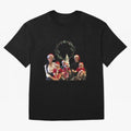Cristiano ronaldo siuuu familly - siuuu Merry Christmas Oversized T-Shirt Bring a Vintage Feel to FIFA World Cup 2026 for Fans of Neymar, Haaland and Cristiano Ronaldo and Spain, Bringing Stadium Chants, National Pride, Trophy Dreams and