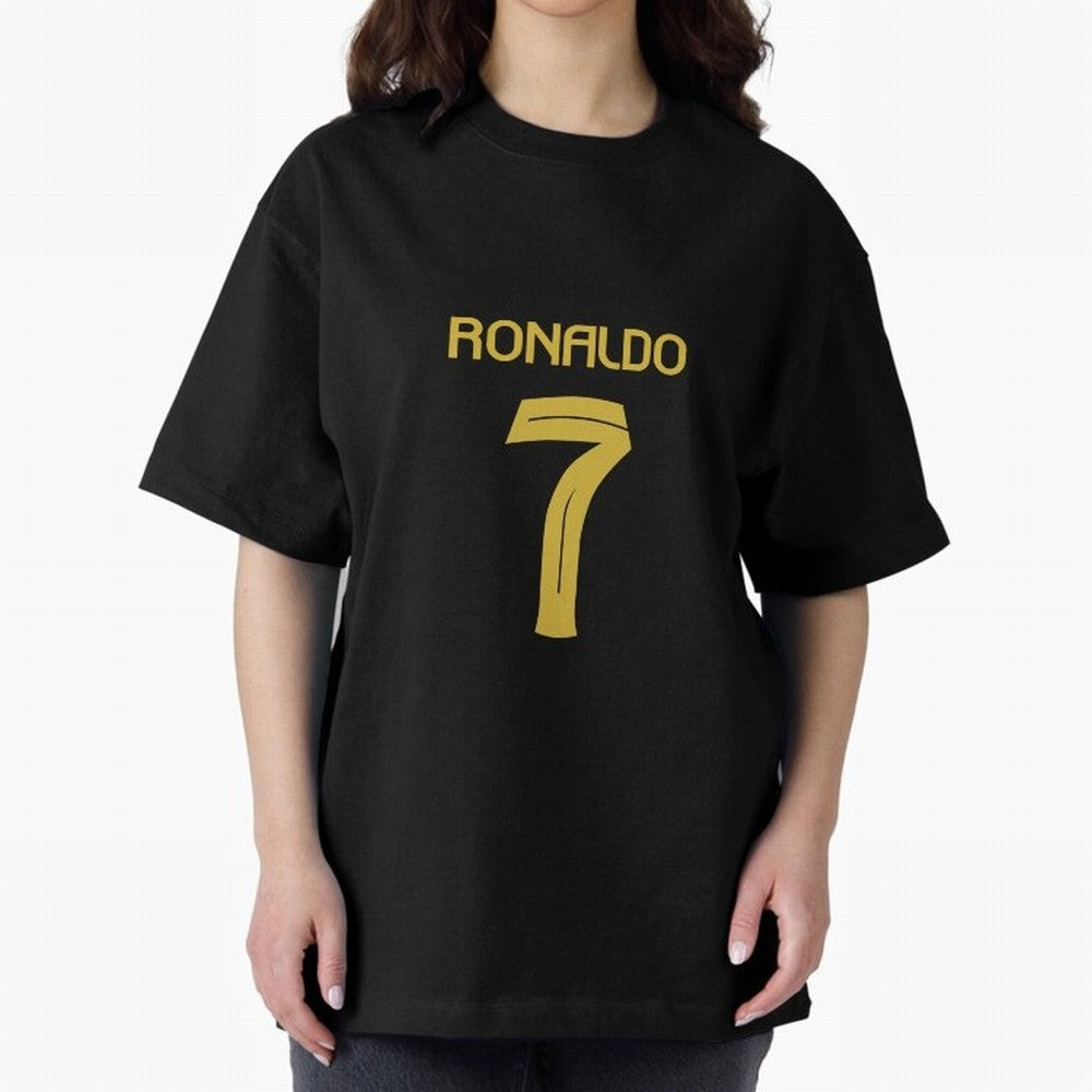 Cristiano Ronaldo 2024 Oversized T-Shirt Carry FIFA World Cup 2026 USA Canada Mexico Made for Messi, Neymar and Mbappe, Argentina Energy, Football History, Final Match Energy, Crowd Noise and Once in a Lifetime Moments; Perfect for Supporters Who