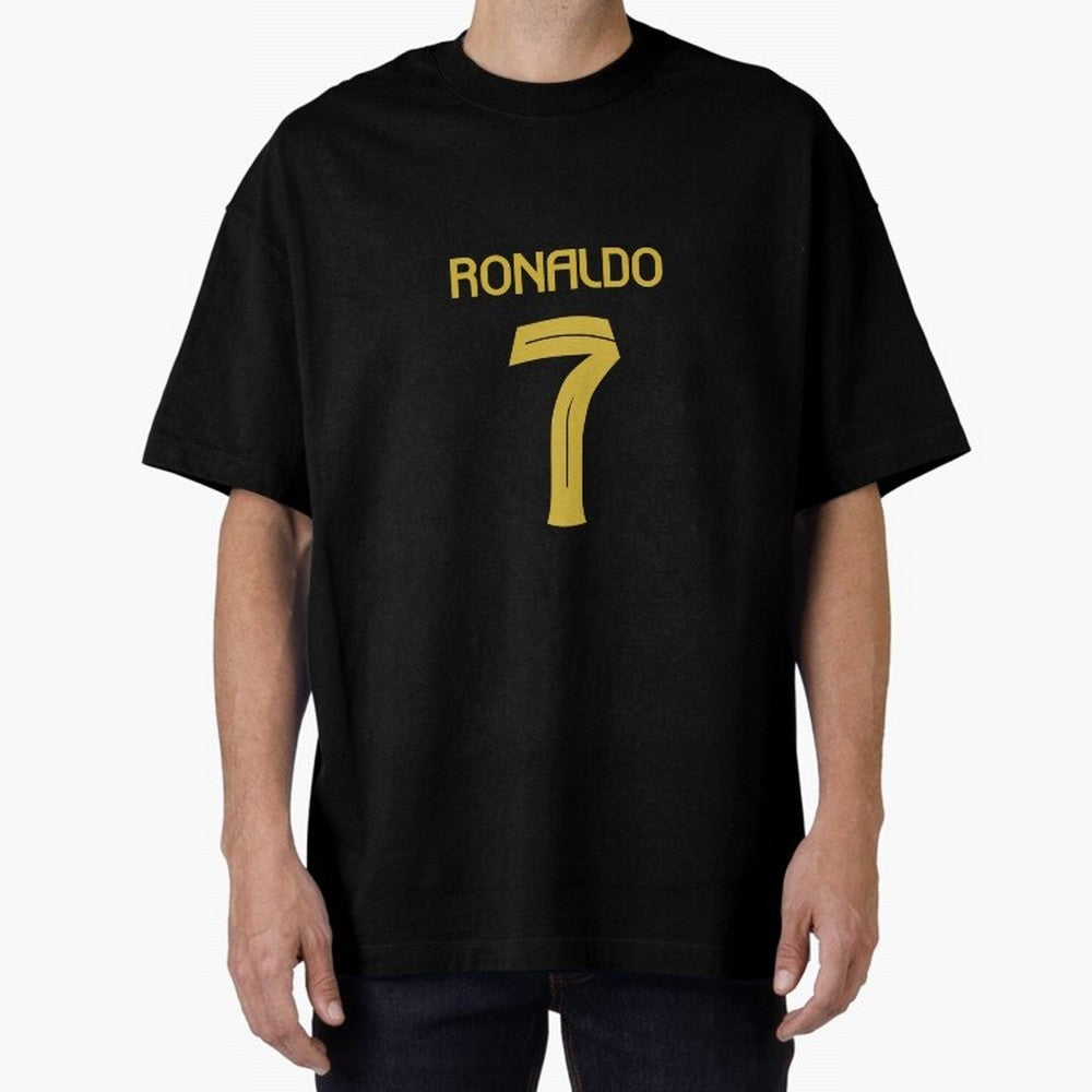 Cristiano Ronaldo 2024 Oversized T-Shirt Carry FIFA World Cup 2026 USA Canada Mexico Made for Messi, Neymar and Mbappe, Argentina Energy, Football History, Final Match Energy, Crowd Noise and Once in a Lifetime Moments; Perfect for Supporters Who