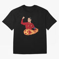 Cristiano Ronaldo drawing Oversized T-Shirt Mark Global Football Passion for FIFA World Cup 2026 USA Canada Mexico, Inspired by Messi, Spain and Netherlands, Champion Mindset, Group Stage Buzz, Knockout Tension and Passionate Fan Culture; Perfect