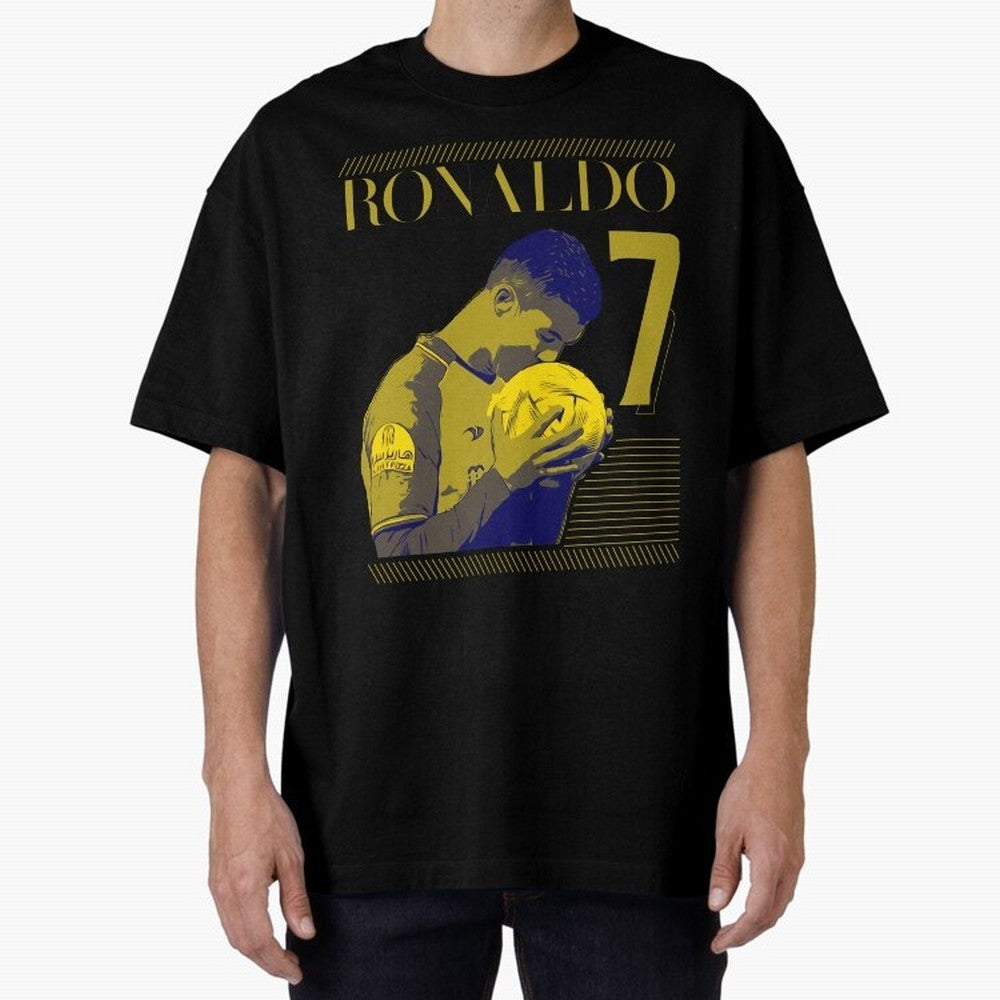 Cristiano Ronaldo Its Yellow Oversized T-Shirt Unlock the FIFA World Cup 2026 Group Stage Journey through Messi and Cristiano Ronaldo Highlights, Germany Pride, Stadium Chants, National Pride, Trophy Dreams and Unforgettable Football Memories; Made