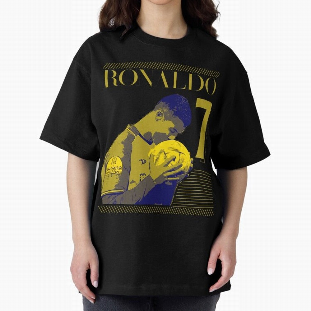 Cristiano Ronaldo Its Yellow Oversized T-Shirt Unlock the FIFA World Cup 2026 Group Stage Journey through Messi and Cristiano Ronaldo Highlights, Germany Pride, Stadium Chants, National Pride, Trophy Dreams and Unforgettable Football Memories; Made