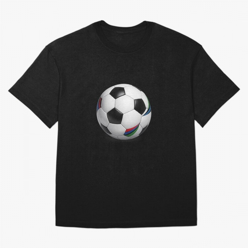 Kick Power Football Design | Classic Soccer Ball Sports Artwork Oversized T-Shirt Live the Energy of FIFA World Cup 2026 Group Stage Featuring Messi, England Energy, Supporter Pride, Iconic Celebrations, Legendary Names and Global Match Day Energy;