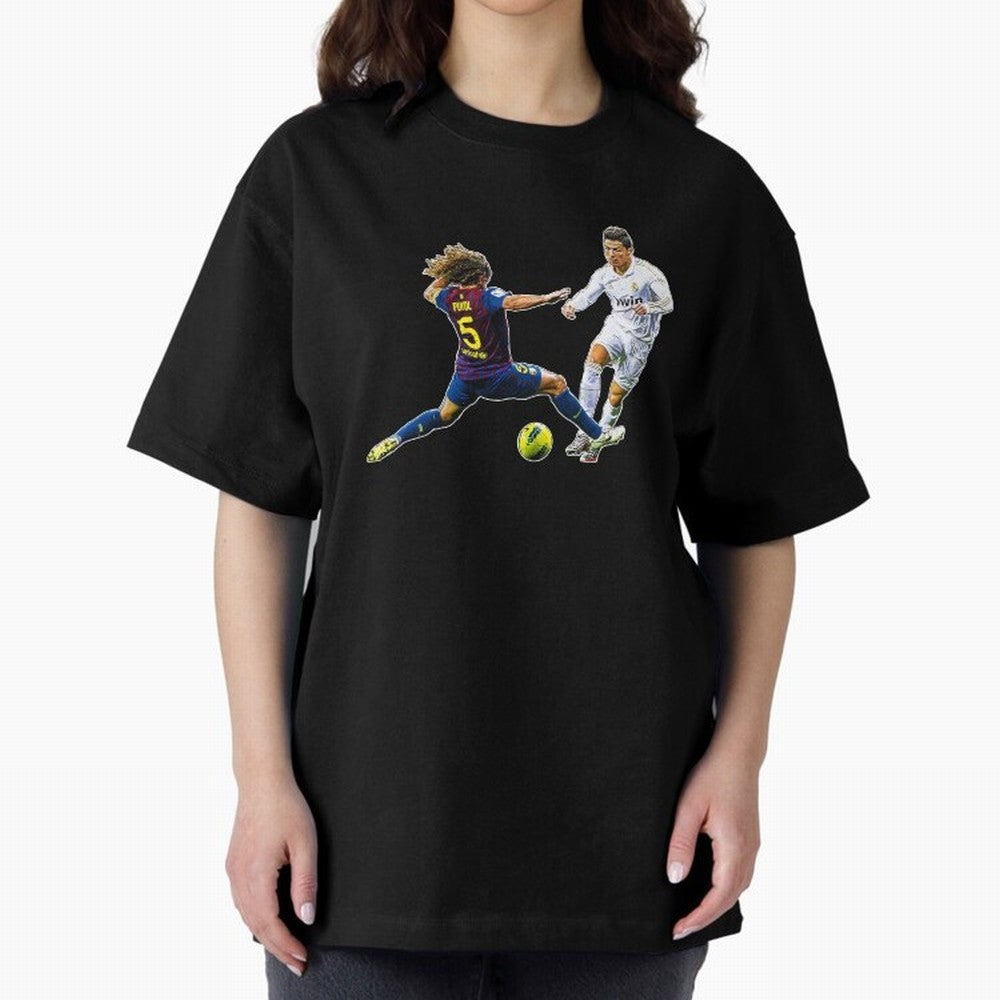 Ronaldo Oversized T-Shirt Back the Journey through the FIFA World Cup 2026 USA Canada Mexico Journey through Mbappe and Neymar Highlights, Argentina Pride, Supporter Pride, Iconic Celebrations, Legendary Names and Global Match Day Energy; Perfect