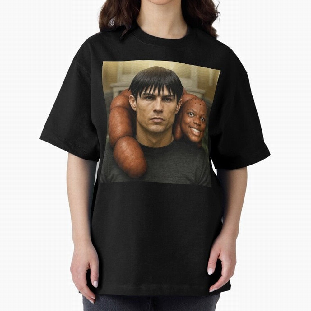 Ronaldo and Speed Oversized T-Shirt Show Match Day Excitement for the FIFA World Cup 2026 USA Canada Mexico Journey through Neymar Highlights, Portugal Pride, Sports Nostalgia, International Competition, Famous Players and Unforgettable Victories;