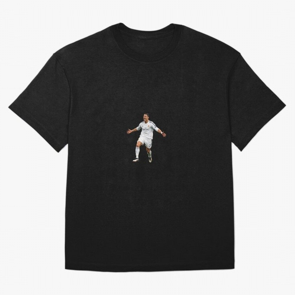 Ronaldo real madrid Oversized T-Shirt Celebrate the Magic of Match Day Hype around FIFA World Cup 2026, Messi and Cristiano Ronaldo, Brazil, Football History, Final Match Energy, Crowd Noise and Once in a Lifetime Moments; Perfect for Fans,