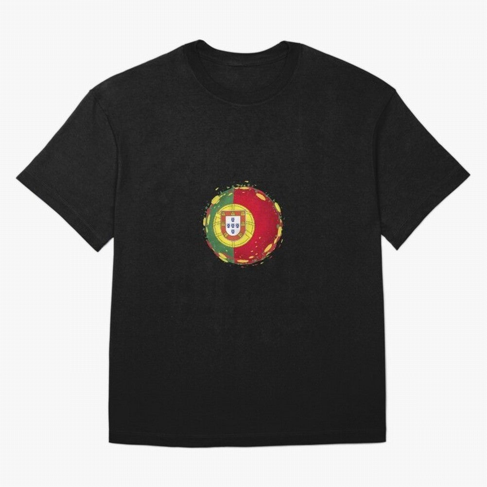 Portugal Oversized T-Shirt Show Fan Pride Across Global Football Passion for FIFA World Cup 2026 Group Stage, Connected to Messi, CR7 and Mbappe, France and Portugal, Soccer Culture, Superstar Moments, National Team Dreams and Competitive Fire;