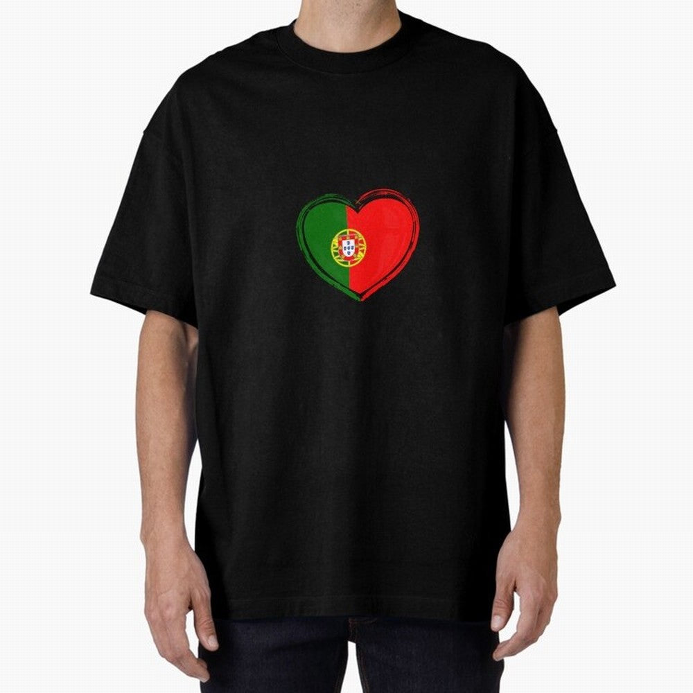 Portugal Oversized T-Shirt Spotlight Match Day Hype around FIFA World Cup 2026 USA Canada Mexico, Neymar, Haaland and Cristiano Ronaldo, England, France and Netherlands, Fan Favorite Moments, National Team Passion, Big Match Drama and Soccer