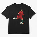 Cristiano Ronaldo Oversized T-Shirt Show Your Tournament Heart for FIFA World Cup 2026 Group Stage Spirit, Connected to Spain and Netherlands, Cristiano Ronaldo, Fan Favorite Moments, National Team Passion, Big Match Drama and Soccer History; Built