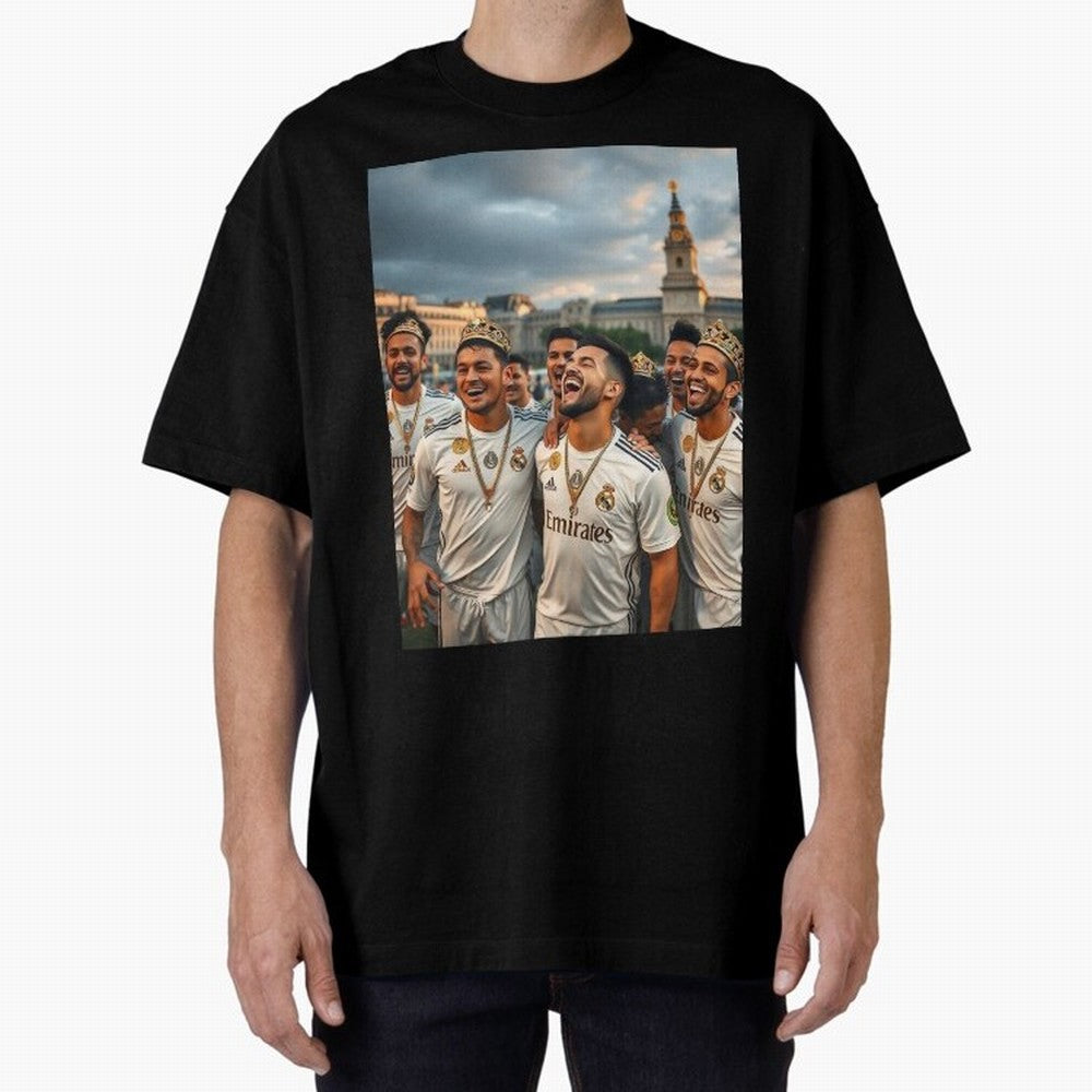 Derb¨ª Real Madrid Oversized T-Shirt Upgrade FIFA World Cup 2026 Group Stage for Fans of Neymar, Haaland and Cristiano Ronaldo and Argentina and Brazil, Bringing Football Passion, Legendary Performances, Festival Vibes and Supporter Community;