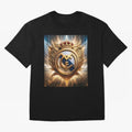 Soccer Ball Oversized T-Shirt Show Match Day Excitement for Match Day Hype around FIFA World Cup 2026, Haaland, Brazil, Retro Football Energy, Iconic Rivalries, Trophy Chase Drama and Stadium Atmosphere; Made for Die Hard Supporters, Soccer Lovers,