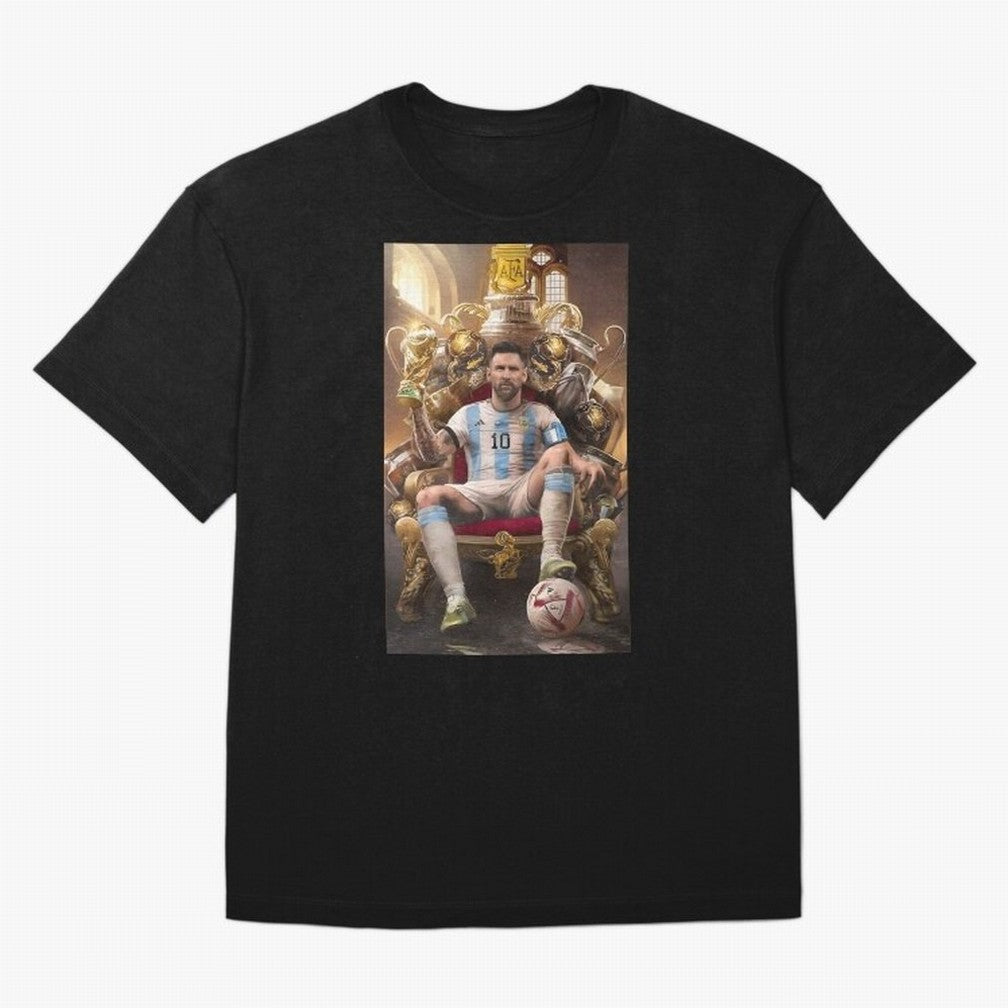Lionel Messi Oversized T-Shirt Stand Out with Spirit from Global Football Passion for FIFA World Cup 2026 Group Stage, Made for Cristiano Ronaldo, France and Portugal, Match Day Excitement, Supporter Culture, Golden Goals and Global Football