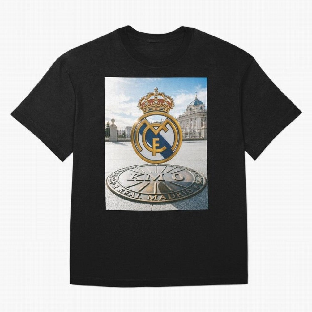 Madrid Futbol km0 Oversized T-Shirt Carry FIFA World Cup 2026 Group Stage Highlighting Cristiano Ronaldo, Haaland and CR7, England, France and Netherlands Energy, Retro Football Energy, Iconic Rivalries, Trophy Chase Drama and Stadium Atmosphere;