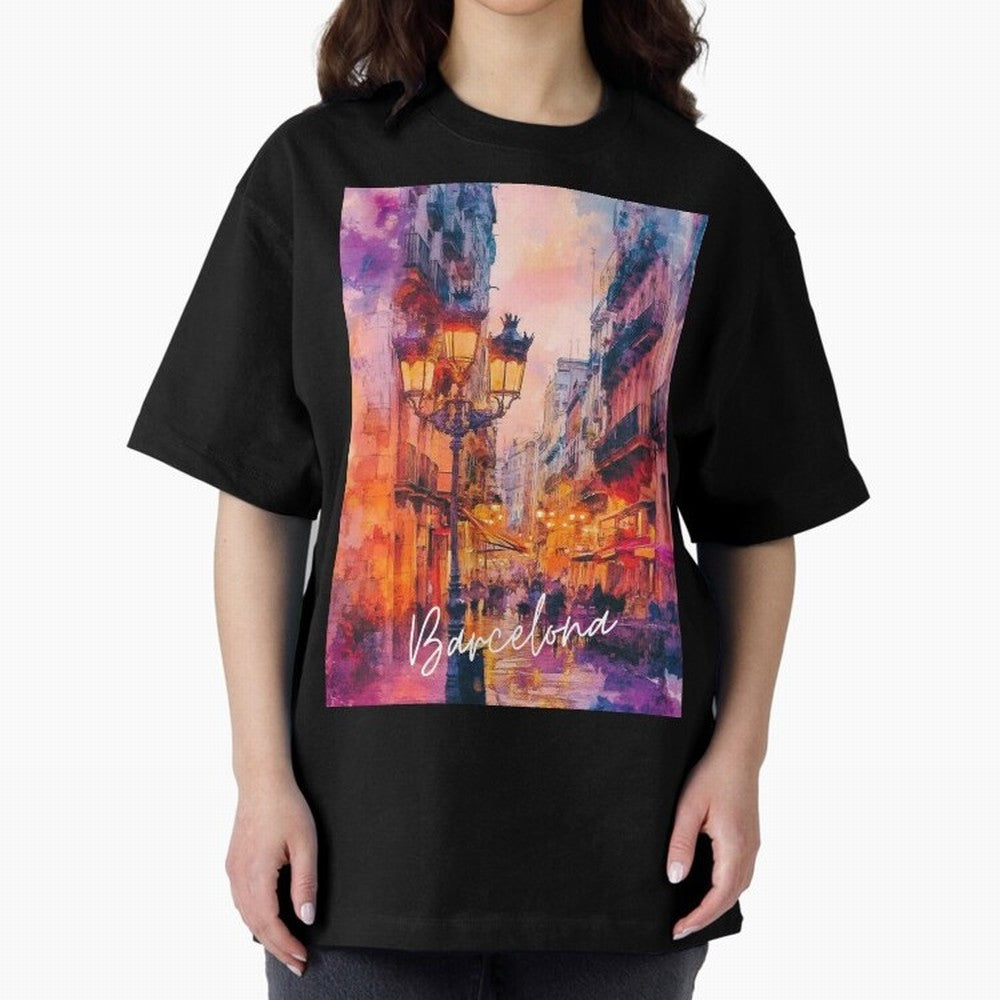 Barcelona Oversized T-Shirt Fuel FIFA World Cup 2026 Featuring Haaland and Mbappe, England and Germany Energy, Stadium Memories, Football Loyalty, International Chants and Championship Tradition; Ideal for Passionate Fans Who Love Underdog Stories,