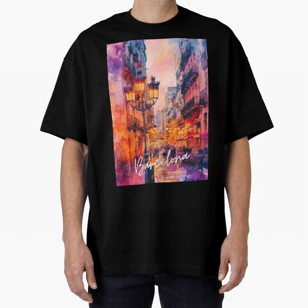 Barcelona Oversized T-Shirt Fuel FIFA World Cup 2026 Featuring Haaland and Mbappe, England and Germany Energy, Stadium Memories, Football Loyalty, International Chants and Championship Tradition; Ideal for Passionate Fans Who Love Underdog Stories,