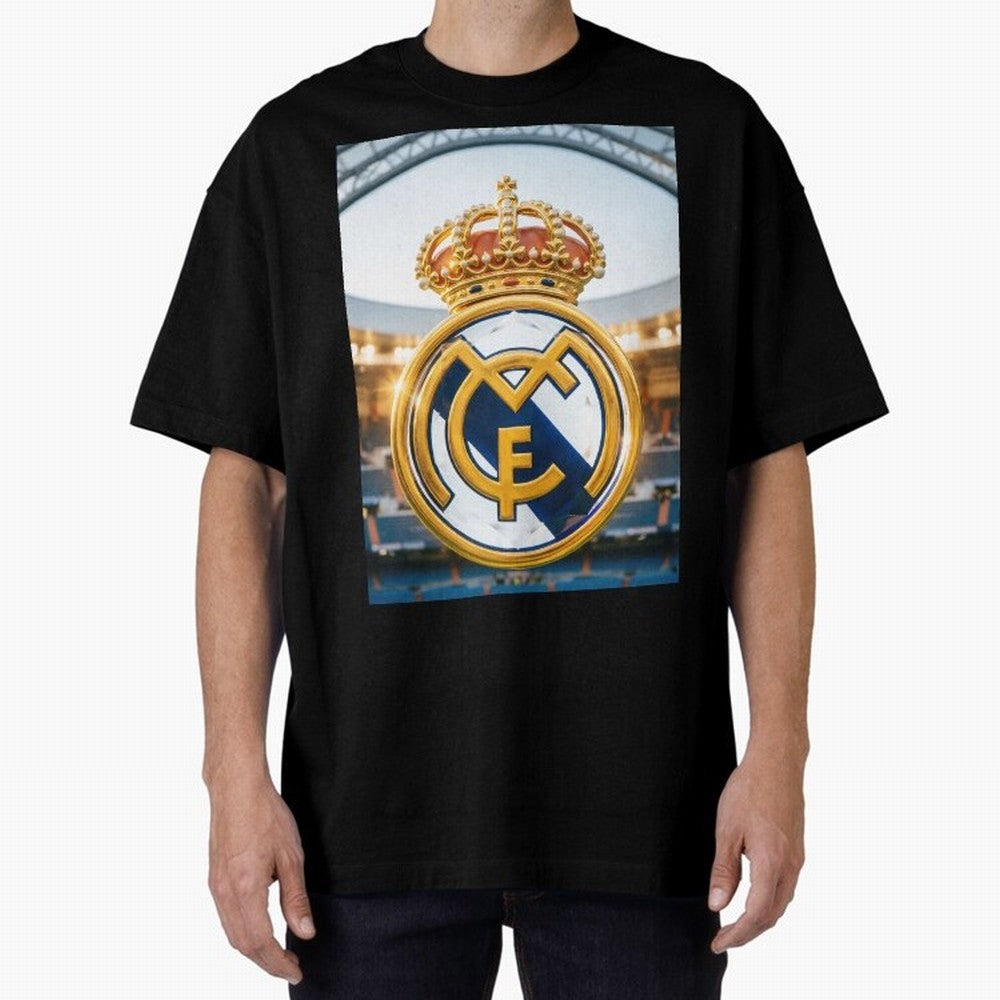 Realeza Madridista Oversized T-Shirt Make Memories around FIFA World Cup 2026 Group Stage for Fans of Mbappe and Neymar and Spain, Bringing Football Passion, Legendary Performances, Festival Vibes and Supporter Community; Created for Match Day