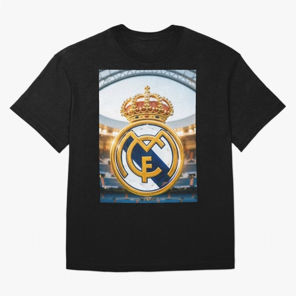 Realeza Madridista Oversized T-Shirt Make Memories around FIFA World Cup 2026 Group Stage for Fans of Mbappe and Neymar and Spain, Bringing Football Passion, Legendary Performances, Festival Vibes and Supporter Community; Created for Match Day