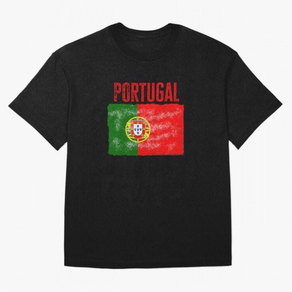 Portugal Oversized T-Shirt Join Supporters Worldwide for FIFA World Cup 2026 USA Canada Mexico for Fans of Mbappe and Neymar and Brazil, Portugal and Argentina, Bringing Champion Mindset, Group Stage Buzz, Knockout Tension and Passionate Fan